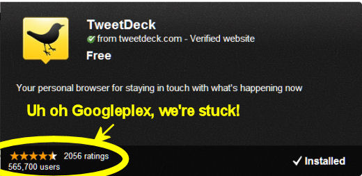 TweetDeck Stuck